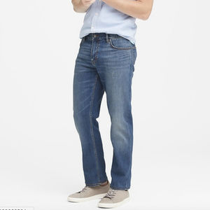 Straight Rapid Movement Denim Jean- Maliblue